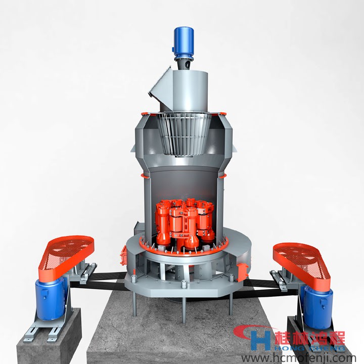 桂林鴻程磨粉機，雷蒙磨粉機升級版， HC1700縱擺磨粉機